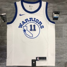 Golden State Warriors White  #11 THOMPSON   1:1 Quality NBA Season Jerseys