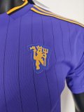 Manchester United  t-shirt Special Edition Purple 1:1 Quality Soccer Jersey    25-26