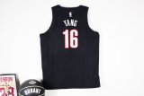 Portland Trail Blazers  Black  #16  YANG NBA Jerseys  25-26