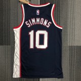 Brooklyn Nets City Edition Black #10  SIMMONS 1:1 Quality NBA  Season Jerseys 2022