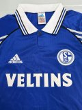 Retro Schalke 04 Special Edition  1:1 Quality Soccer Jersey  1998-2000