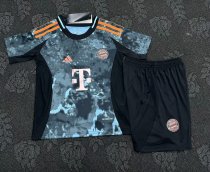 Bayern Munich away  Kids 1:1 Quality Soccer Jersey   24-25