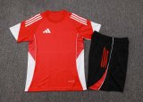 Adidas Clover Sets  Red 1:1 Quality Soccer Jersey  25-26
