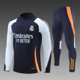 Real Madrid blue Training  Tracksuit  1:1  24 -25