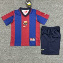 Retro Barcelona home kids 1998-1999
