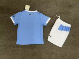 Manchester City Home Kids  1:1 Quality Soccer Jersey   25-26
