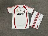 Retro AC Milan  away  Kids 1:1 Quality Soccer Jersey   2006-2007