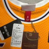 Los Angeles Lakers Kobe #8 BRYANT Yollow round neck NBA Jersey 1997