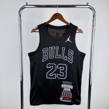 Chicago Bulls Glory Edition Black #23 JORDAN 1:1 Quality NBA  Season Jerseys