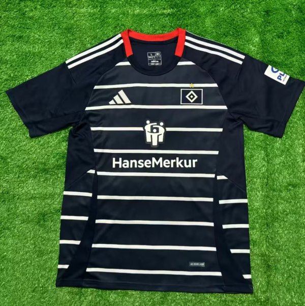 Hamburger SV away fans 1:1 Quality Soccer Jersey  24-25