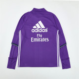 Retro Real Madrid  Training  Tracksuit  Purple 1:1 2016-2017
