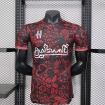 Palestine Red Player   25-26   1:1 Quality Soccer Jersey