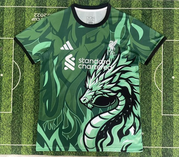 Liverpool Special Edition Green Fans 1:1 Quality Soccer Jersey  25-26