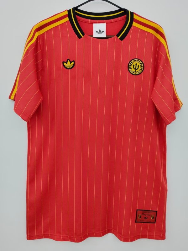 Belgium T-shirt Retro leisure  Red 1:1 Quality Soccer Jersey 26-27 (2026)