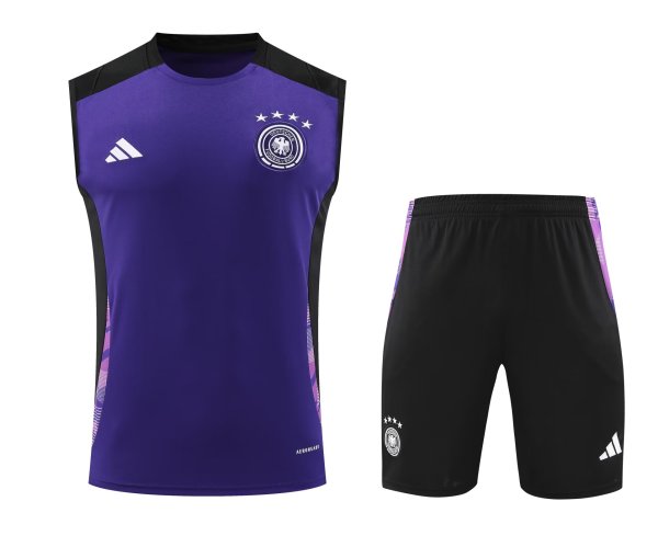 Germany Training clothing Vest set  1:1 Quality Soccer Jersey    24-25