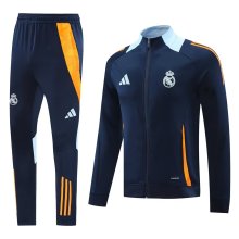 Real Madrid Jacket  Tracksuit  1:1 Quality Soccer Jersey   24 -25