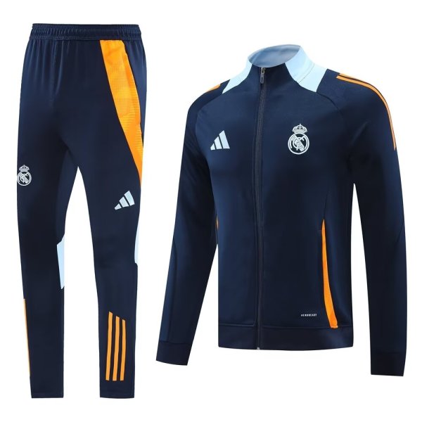 Real Madrid Jacket  Tracksuit  1:1 Quality Soccer Jersey   24 -25