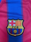 Retro Barcelona Home Long Sleeve 1:1 Quality Soccer Jersey  2009-2010