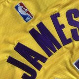 Los Angeles Lakers Yollow #23 JAMES  1:1 Quality NBA Jerseys  2025