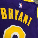 Los Angeles Lakers Kobe  #8 BRYANT  Purple V-neck NBA Jerseys
