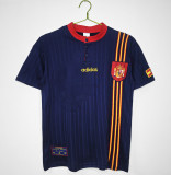 Retro Spain Away 1:1 Quality Soccer Jersey   1996
