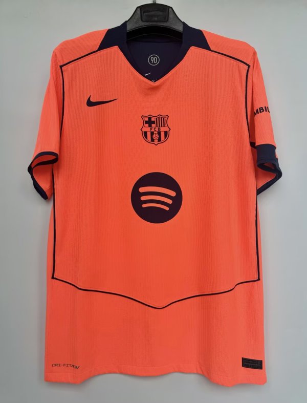 Barcelona  Third  Player  1:1 Quality Soccer Jersey  25-26