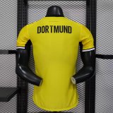 Dortmund Home  Player 1:1 Quality Soccer Jersey  26-27
