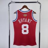 Los Angeles Lakers Kobe #8 BRYANT REd All-Star NBA Jersey 2003