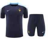France Training clothing set  1:1 Quality Soccer Jersey   24-25