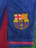 Barcelona Home  Player kids   1:1 Quality Soccer Jersey   25-26