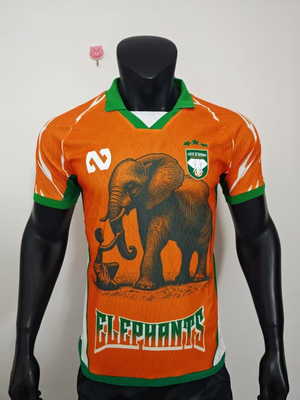 Ivory Coast Special Edition player  1:1 Quality Soccer Jersey   25-26