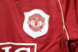 Retro Manchester United Home player  1:1 Quality Soccer Jersey  2006-2007