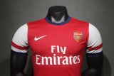 Retro Arsenal Home Player 1:1 Quality Soccer Jersey  2012-13