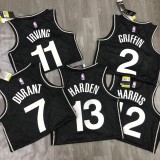 Brooklyn Nets Reward Edition Black #12 HARRIS 1:1 Quality NBA  Season Jerseys 2021