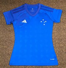 Cruzeiro Home Women   Fans 1:1 Quality Soccer Jersey  26-27