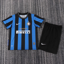 Retro Inter Milan  Home champion  Kids 1:1 Quality Soccer Jersey   2009-2010