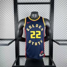 Golden State Warriors  City Edition  #22 WIGGINS NBA Jerseys  2025