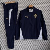 Portugal  Windbreaker Sets With pants  Blue 1:1 Quality Soccer Jersey  25-26