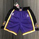 Retro Los Angeles Lakers Pruole 1:1 Quality NBA Pants