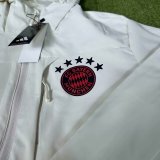 Bayern Munich  Windbreaker  Interchange Jacket Black  White 1:1 Quality Soccer Jersey  25-26