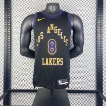 Los Angeles Lakers Kobe #8 BRYANT  Black City Edition NBA Jersey 2026