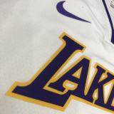 Los Angeles Lakers Kobe #8 BRYANT  White V-neck NBA Jerseys