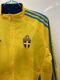 Sweden Two-sided Windbreaker 1:1 Quality Soccer Jersey 25-26