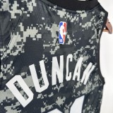 San Antonio Spurs camouflage #21 DUNCAN  1:1 Quality NBA  Season Jerseys