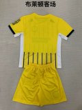 Brighton  away  Kids 1:1 Quality Soccer Jersey  24-25