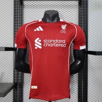 Liverpool Home  player  1:1 Quality Soccer Jersey 25-26
