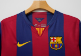 Retro Barcelona long  Home  1:1 Quality Soccer Jersey  2014-2015