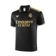 Real Madrid  Polo Retro Fans Black stripe inkjet 1:1 Quality Soccer Jersey  25-26