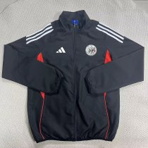 Ajax Windbreaker  Black 1:1 Quality Soccer Jersey  25-26