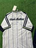MLB Real Madrid  kids  White Baseball  Jerseys    25-26